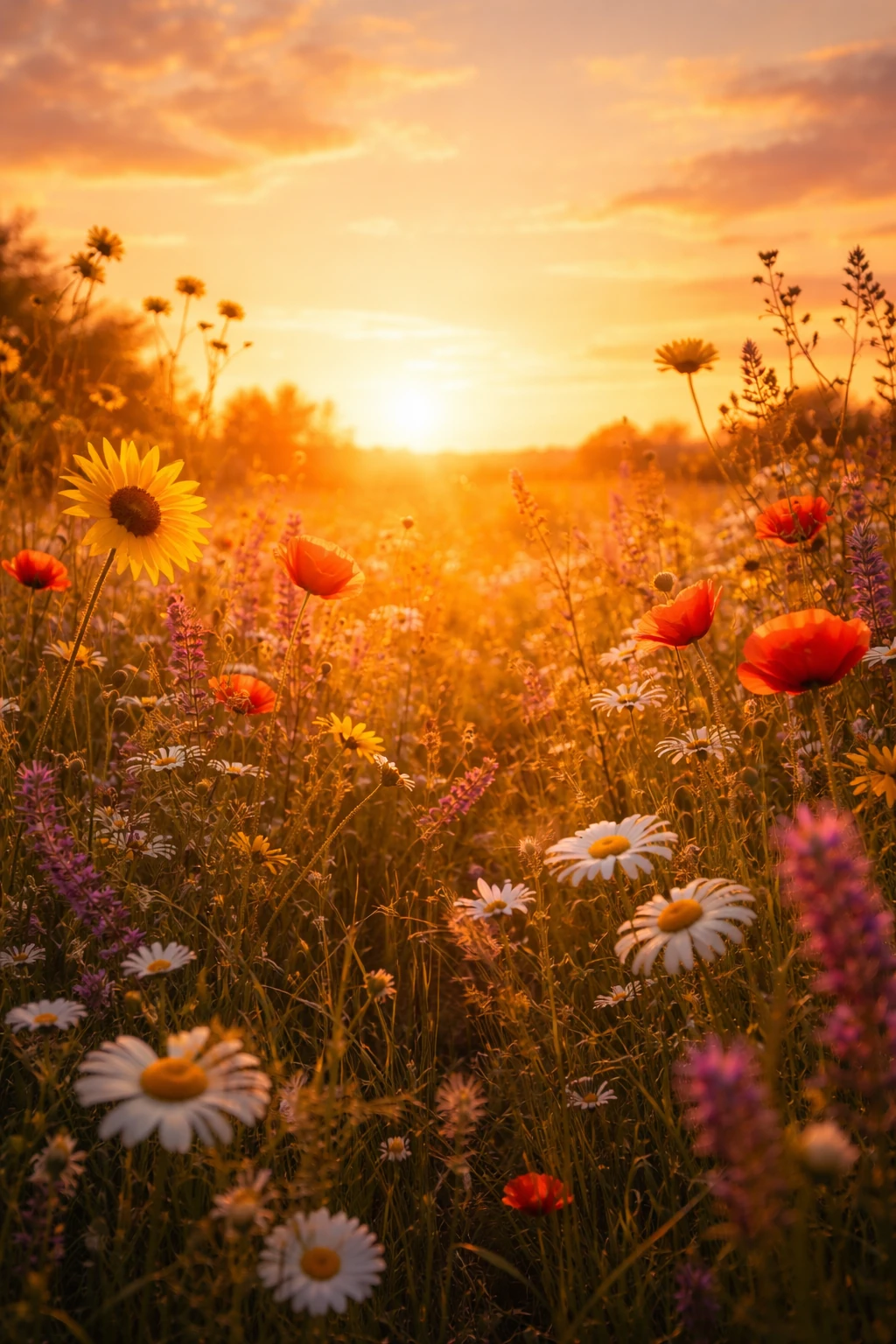 Golden Hour Meadow