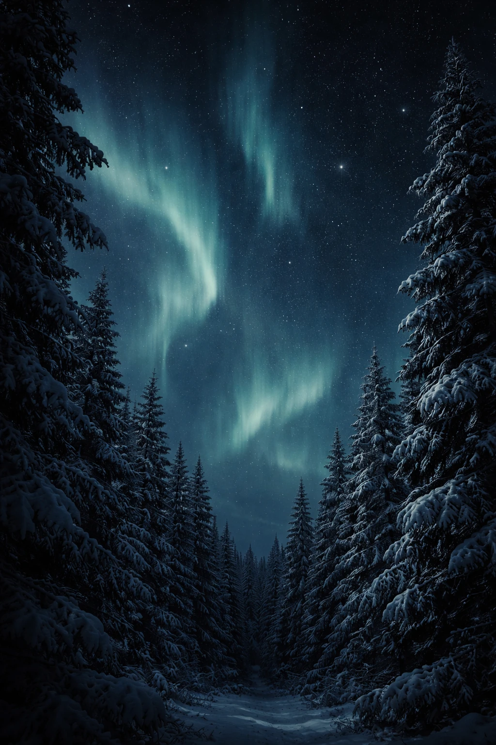 Ice Blue Winter Magic